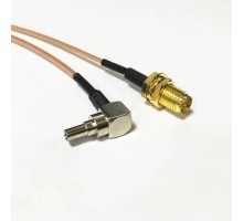 Пигтейл, адаптер CRC9 - SMA мама для USB 3G/4G модемов Huawei и ZTE