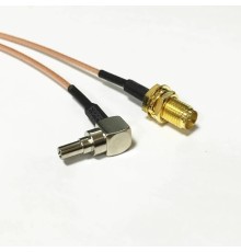 Пигтейл, адаптер CRC9 - SMA мама для USB 3G/4G модемов Huawei и ZTE