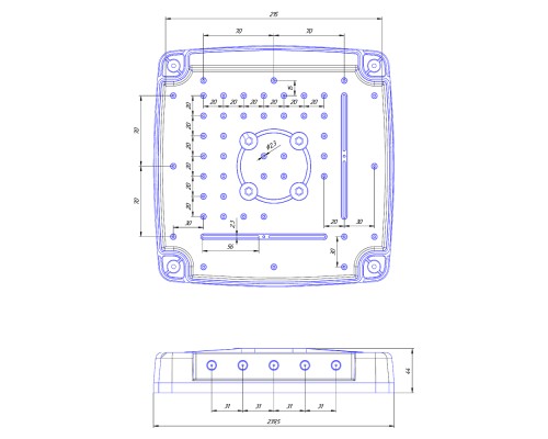 KROKS KSS15-Ubox MIMO антенна с гермобоксом 15 дБ (Крокс)