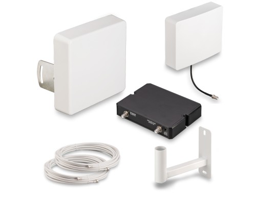 Комплект Kroks (Крокс) KRD-900/1800/2100 для усиления сотовой связи GSM900/1800, LTE1800, 3G (UMTS2100), арт. 2444