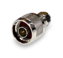 Переходник N папа - F папа (ВЧ переходник N вилка - F вилка)