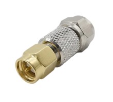 Переходник SMA папа - F папа (ВЧ переходник SMA вилка - F вилка) Цена за 1шт.