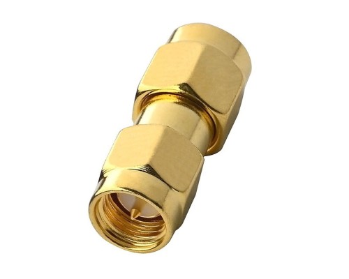 Переходник SMA папа - SMA папа (ВЧ переходник SMA вилка - SMA вилка)