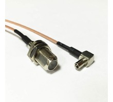 Пигтейл, адаптер TS9 - F-мама для USB 3G/4G модемов Huawei и ZTE