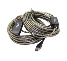 Удлинитель USB 2.0 активный Am-Af 15 метров с экстендером