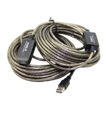 Удлинитель USB 2.0 активный Am-Af 15 метров с экстендером