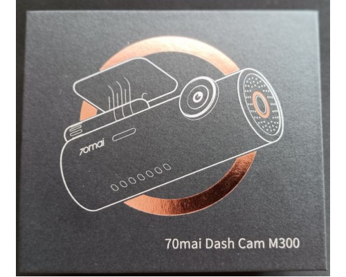 Видеорегистратор 70mai Dash Cam M300 Wi-Fi, черный