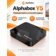 Медиаплеер, Smart TV приставка Alphabox Y5 4/32Gb, Android TV 14, черный