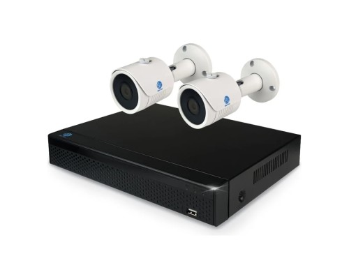 Готовый комплект видеонаблюдения BarTon 1080P AHD/TVI/CVI 2.2 (2 камеры)