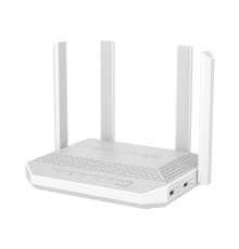 Мультигигабитный интернет-центр Netcraze Giga (NC-1012) Mesh Wi-Fi 6 AX3000 802.11 k/r/v 2402Mbps 5 ГГц 2.4 ГГц 4xLAN USB серый