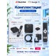 Медиаплеер RockTek GX1 Streamer 4/32Gb, Android TV 12, черный