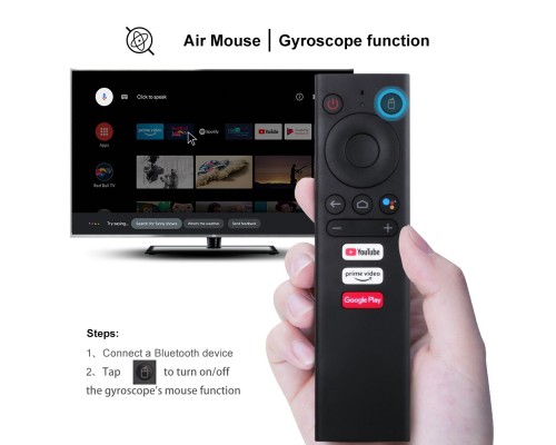 Bluetooth пульт Mecool V01 с гироскопом и микрофоном