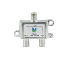 Alcad AL1-02 сплиттер, делитель на 2 выхода с проходом питания