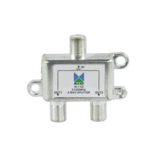Alcad AL1-02 сплиттер, делитель на 2 выхода с проходом питания