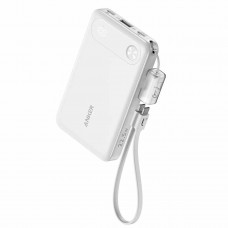 Внешний аккумулятор Anker Powerful and Travel-Friendly 10000 мАч 22,5W (A1257), белый