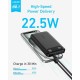 Powerbank Anker (A1257) 10000mAh 1USB/2C с проводом Type-C белый