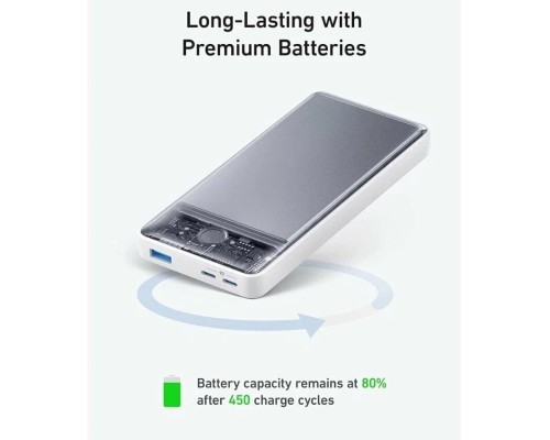 Внешний аккумулятор Anker  535 PowerCore 20K Power Bank 20000 мАч (A1366P11), черный