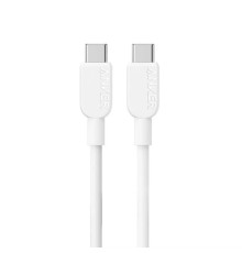 Кабель Anker 310 USB-C to USB-C Cable 60W 0,9 м белый (A81E1621)