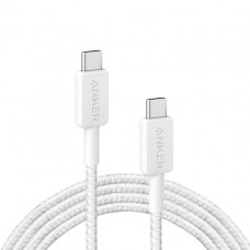 Кабель Anker 322 USB-C to USB-C Cable 0,9 м белый