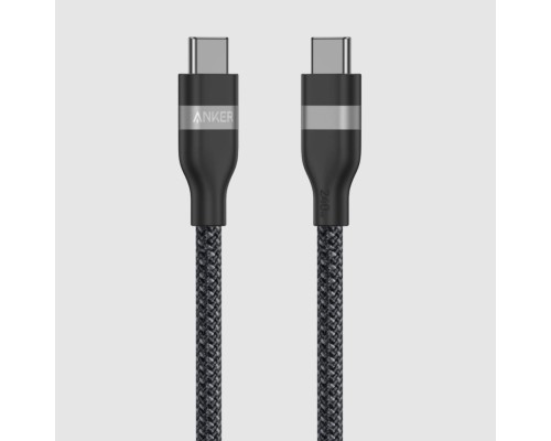 Кабель Anker Ultra-Soft Cable 240W USB-C to USB-C A82E 0,9 м (A82E2611) черный