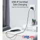 Кабель Anker Ultra-Soft Cable 240W USB-C to USB-C A82E 0,9 м (A82E2611) черный