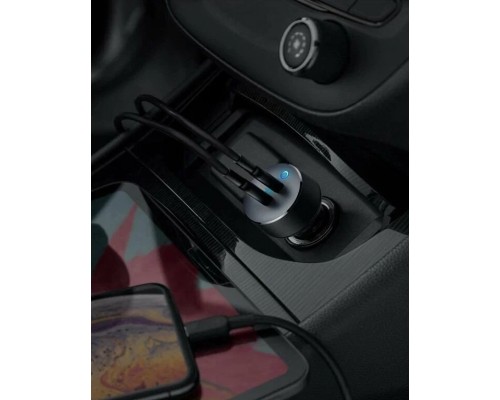 Автомобильная зарядка Anker PowerDrive PD+ 2, U+C, 35W, черный, (2732PF2)