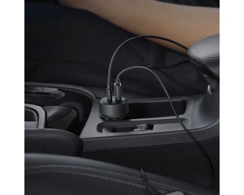 Автомобильная зарядка Anker PowerDrive PD+ 2, U+C, 35W, черный, (2732PF2)