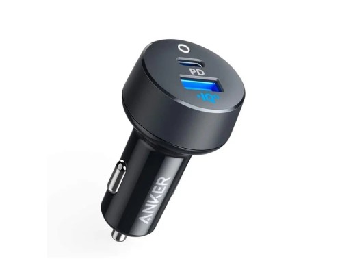 Автомобильная зарядка Anker PowerDrive PD+ 2, U+C, 35W, черный, (2732PF2)