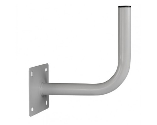 Кронштейн стеновой для внешней антенны Г-образный гнутый 330мм вынос