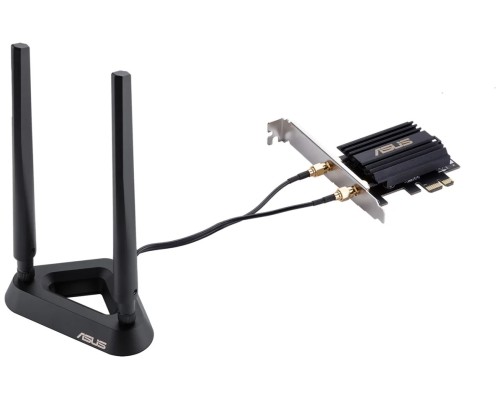 Bluetooth+Wi-Fi адаптер ASUS PCE-AX58BT, черный