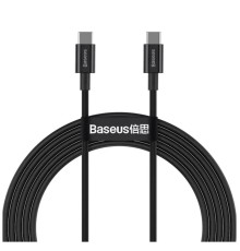 Кабель Baseus Superior Series Fast Charging, Type-C to Type-C 100W, (CATYS-C01), 2 м, черный