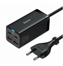 Зарядное устройство Baseus GaN3 Pro Desktop Fast Charger 2U+2C 100W EU Черный (CCGP000101)