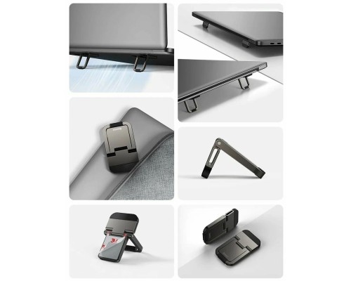 Подставка для ноутбука Baseus Slim Laptop Kickstand (2шт), LUZC000013 серый
