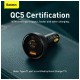 Автомобильная зарядка Baseus Qualcomm Quick Charge 5 160W с кабелем Type-C to Type-C 1m (TZCCZM-0G)
