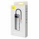USB-концентратор, хаб Baseus Metal Gleam Series 7-in-1 Multifunctional Type-C HUB Adapter Gray (WKWG020113)