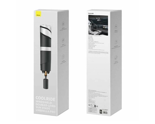 Солнцезащитный зонт для автомобиля Baseus BS-CN013 CoolRide Windshield Sun Shade Umbrella (C20656101111-00) черный