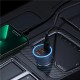 Автомобильная зарядка Baseus, с USB + 2 Type-C, 65W, темно-серый (CGJP010013) 