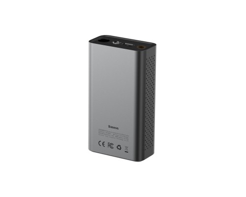 Автомобильный компрессор Baseus Energy Source Inflator Pump Wireless Intelligent Air Pump серый (CRCQB02-0A)