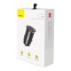 Автомобильная зарядка Baseus с USB и Type-C черная (CCALL-BS01)