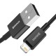 Кабель Baseus Superior Series Fast Charging, USB - Lightning, (CALYS-A01) 2.4А, 1 м, черный 