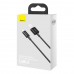Кабель Baseus Superior Series Fast Charging, USB - Lightning, (CALYS-A01) 2.4А, 1 м, черный