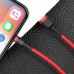 Кабель Baseus Cafule USB - Lightning (CALKLF-B09) 1м, красный/красный