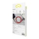 Кабель Baseus Cafule USB - Lightning (CALKLF-C09) 2м, красный/красный
