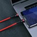 Кабель Baseus Cafule USB Type-C - USB Type-C (CATKLF-H09) 2м красный/красный