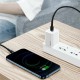 Кабель Baseus Cafule USB Type-C - Lighting (CATLKLF-G1) 1м черный/серый