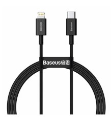 Кабель Baseus Superior Series Fast Charging, Type-C - Lightning, (CATLYS-A01) 20W, 1 м, черный 