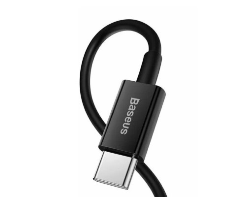 Кабель Baseus Superior Series Fast Charging, Type-C - Lightning, (CATLYS-C01) 20W, 2 м, черный 