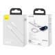 Кабель Baseus Superior Series Fast Charging, Type-C - Lightning, (CATLYS-A02) 20W, 1 м, белый
