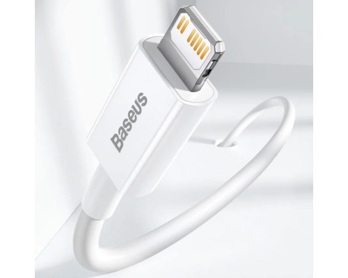 Кабель Baseus Superior Series Fast Charging, Type-C - Lightning, (CATLYS-A02) 20W, 1 м, белый