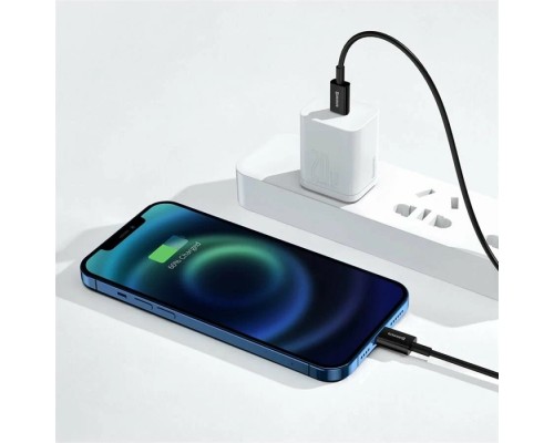 Кабель Baseus Superior Series Fast Charging, Type-C - Lightning, (CATLYS-C01) 20W, 2 м, черный 